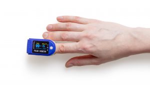 Blood oxygen checking smartwatch feature