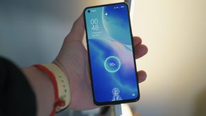 Oppo-A53s-5G These Oppo smartphones under 20000 all come with fast charging. You can be out of the door with 100% battery in under 40 minutes!