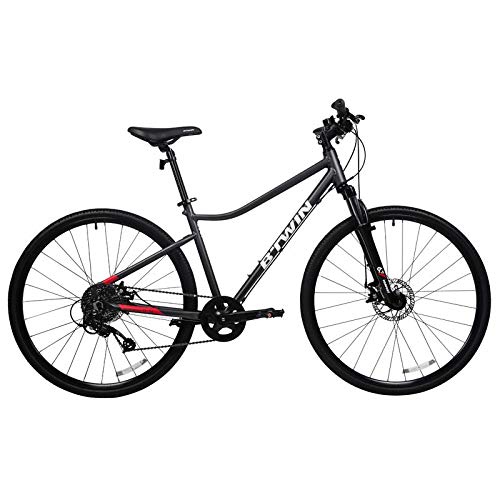 Buy this Decathlon cycle on EMI, which has an excellent brake control and is perfect for leisure riding. 